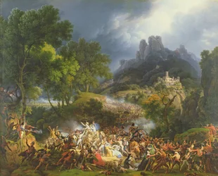 Angriff auf einen großen Konvoi bei Salinas, Biskaya, 25. Mai 1812